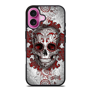 SUGAR SKULL TATTOO 2 iPhone 16 Plus Case Cover SUGAR SKULL TATTOO 2 iPhone 16 Plus Case Cover