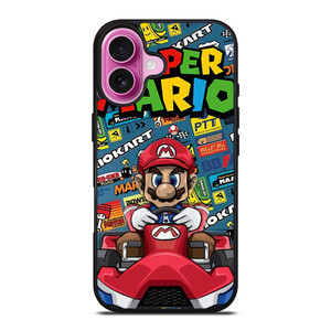 SUPER MARIO BROSS MARIO KART NINTENDO iPhone 16 Plus Case Cover SUPER MARIO BROSS MARIO KART NINTENDO iPhone 16 Plus Case Cover