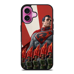 SUPERMAN RED SON DC COMICS iPhone 16 Plus Case Cover