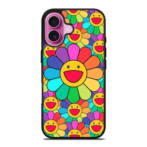 TAKASHI MURAKAMI SUNFLOWER iPhone 16 Plus Case Cover TAKASHI MURAKAMI SUNFLOWER iPhone 16 Plus Case Cover