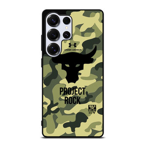 UNDER ARMOUR LOGO PROJECT ROCK CAMO Samsung Galaxy S25 Ultra Case Cover