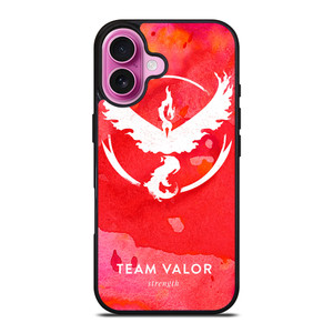 TEAM VALOR POKEMON GO iPhone 16 Plus Case Cover TEAM VALOR POKEMON GO iPhone 16 Plus Case Cover