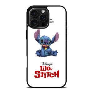 DISNEY LILO AND STITCH WHITE iPhone 16 Pro Max Case Cover DISNEY LILO AND STITCH WHITE iPhone 16 Pro Max Case Cover