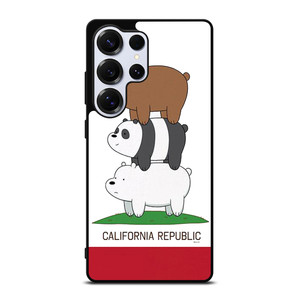 WE BARE BEARS CALIFORNIA REPUBLIC Samsung Galaxy S25 Ultra Case Cover