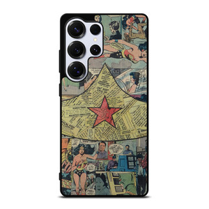 WONDER WOMAN COLLAGE Samsung Galaxy S25 Ultra Case Cover