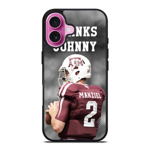 Texas A&M THANKS JOHNNY iPhone 16 Plus Case Cover Texas A&M THANKS JOHNNY iPhone 16 Plus Case Cover