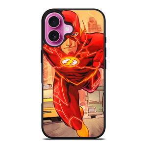 THE FLASH RUNNING DC iPhone 16 Plus Case Cover