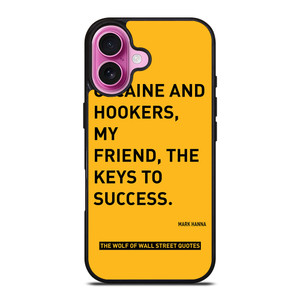 THE WOLF OF WALL STREET QUOTES iPhone 16 Plus Case Cover THE WOLF OF WALL STREET QUOTES iPhone 16 Plus Case Cover