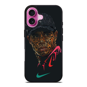 TIGER WOODS NIKE PORTRAIT iPhone 16 Plus Case Cover TIGER WOODS NIKE PORTRAIT iPhone 16 Plus Case Cover