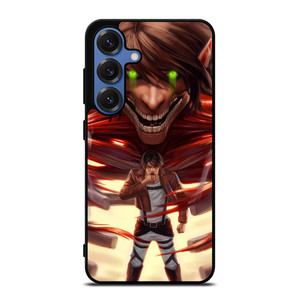 EREN YEAGER ANIME ATTACK ON TITAN Samsung Galaxy S25 Case Cover