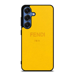 FENDI ROMA YELLOW Samsung Galaxy S25 Case Cover