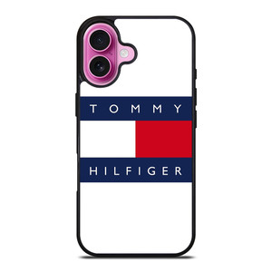 TOMMY HILFIGER LOGO iPhone 16 Plus Case Cover