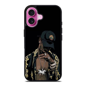 TRAVIS SCOTT ART 3 iPhone 16 Plus Case Cover