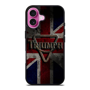 TRIUMPH MOTORCYCLE EMBLEM 2 iPhone 16 Plus Case Cover TRIUMPH MOTORCYCLE EMBLEM 2 iPhone 16 Plus Case Cover