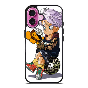 TRUNKS DRAGON BALL CAMO BAPE iPhone 16 Plus Case Cover TRUNKS DRAGON BALL CAMO BAPE iPhone 16 Plus Case Cover