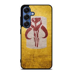MANDALORIAN YELLOW LOGO Samsung Galaxy S25 Case Cover