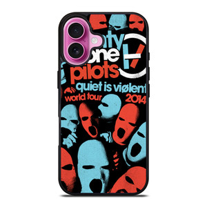 TWENTY ONE PILOTS WORLD TOUR iPhone 16 Plus Case Cover TWENTY ONE PILOTS WORLD TOUR iPhone 16 Plus Case Cover