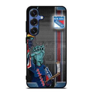NEW YORK RANGERS NHL LIBERTY STATUE Samsung Galaxy S25 Case Cover