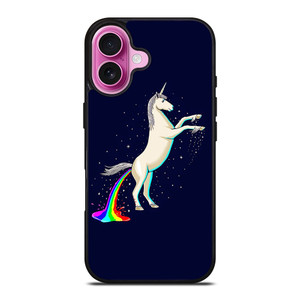 UNICORN POOPING RAINBOW iPhone 16 Plus Case Cover UNICORN POOPING RAINBOW iPhone 16 Plus Case Cover