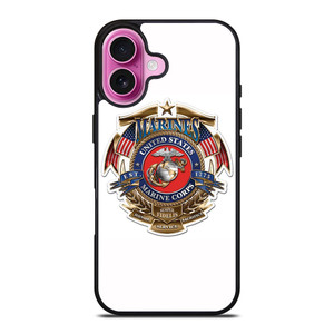 USMC MARINE CORP NAVY SEAL EMBLEM iPhone 16 Plus Case Cover