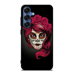 SUGAR SKULL TATTOO Samsung Galaxy S25 Case Cover