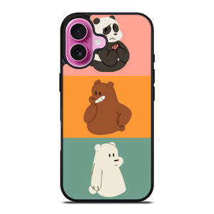 WE BARE BEARS 2 iPhone 16 Plus Case Cover WE BARE BEARS 2 iPhone 16 Plus Case Cover