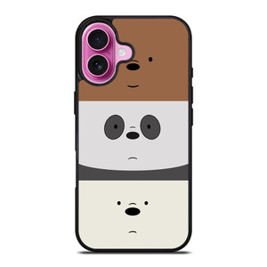 WE BARE BEARS iPhone 16 Plus Case Cover WE BARE BEARS iPhone 16 Plus Case Cover