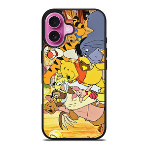 WINNIE THE POOH AND FRIENDS Disney iPhone 16 Plus Case Cover WINNIE THE POOH AND FRIENDS Disney iPhone 16 Plus Case Cover