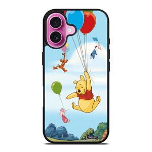 WINNIE THE POOH BALLOON iPhone 16 Plus Case Cover WINNIE THE POOH BALLOON iPhone 16 Plus Case Cover