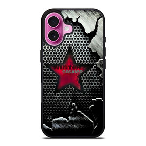 WINTER SOLDIER METAL LOGO AVENGERS iPhone 16 Plus Case Cover WINTER SOLDIER METAL LOGO AVENGERS iPhone 16 Plus Case Cover