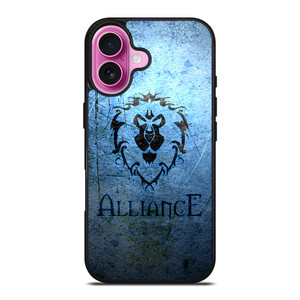 WORLD OF WARCRAFT ALLIANCE WOW iPhone 16 Plus Case Cover WORLD OF WARCRAFT ALLIANCE WOW iPhone 16 Plus Case Cover