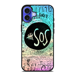 5 SECONDS OF SUMMER 3 5SOS iPhone 16 Case Cover