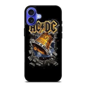 ACDC AC DC BAND HELL'S BELL iPhone 16 Case Cover ACDC AC DC BAND HELL'S BELL iPhone 16 Case Cover