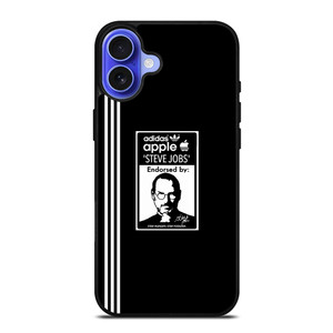 ADIDAS APPLE STEVE JOBS iPhone 16 Case Cover