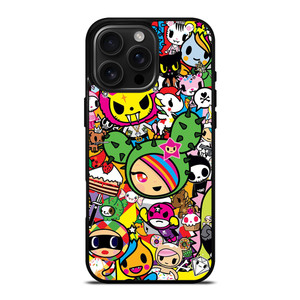 DONUTELLA UNICORNO TOKIDOKI COLLAGE iPhone 16 Pro Max Case Cover DONUTELLA UNICORNO TOKIDOKI COLLAGE iPhone 16 Pro Max Case Cover