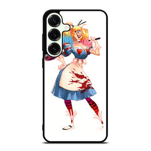 HARLEY QUINN ALICE IN WONDERLAND Samsung Galaxy S25 Plus Case Cover