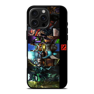 DOTA 2 HEROES iPhone 16 Pro Max Case Cover DOTA 2 HEROES iPhone 16 Pro Max Case Cover