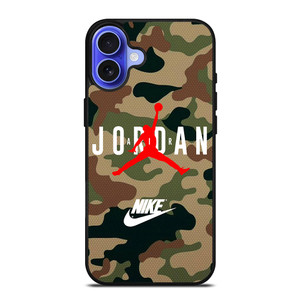 AIR JORDAN NIKE LOGO CAMO iPhone 16 Case Cover AIR JORDAN NIKE LOGO CAMO iPhone 16 Case Cover