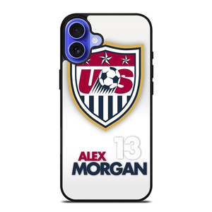ALEX MORGAN 13 USA SOCCER TEAM iPhone 16 Case Cover