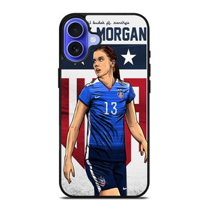 ALEX MORGAN USA SOCCER TEAM iPhone 16 Case Cover