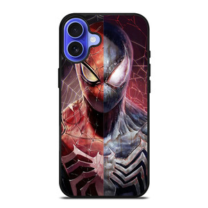 AMAZING SPIDERMAN RED AND BLACK iPhone 16 Case Cover AMAZING SPIDERMAN RED AND BLACK iPhone 16 Case Cover