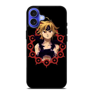 ANIME 7 SEVEN DEADLY SINS MELIODAS iPhone 16 Case Cover