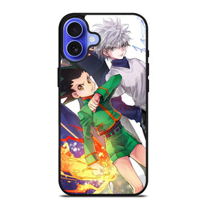 ANIME HUNTER X HUNTER KILLUA AND GON iPhone 16 Case Cover ANIME HUNTER X HUNTER KILLUA AND GON iPhone 16 Case Cover