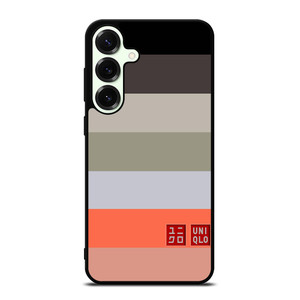 UNIQLO LOGO COLORFUL STRIPES Samsung Galaxy S25 Plus Case Cover