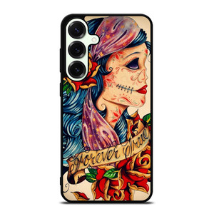 VINTAGE SUGAR SCHOOL TATTOO Samsung Galaxy S25 Plus Case Cover