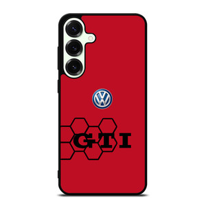 VW VOLKSWAGEN RED HONEYCOMB Samsung Galaxy S25 Plus Case Cover