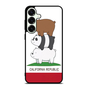 WE BARE BEARS CALIFORNIA REPUBLIC Samsung Galaxy S25 Plus Case Cover