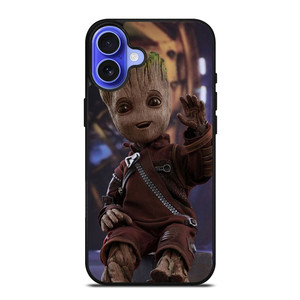 BABY GROOT CUTE GUARDIAN OF GALAXY iPhone 16 Case Cover BABY GROOT CUTE GUARDIAN OF GALAXY iPhone 16 Case Cover