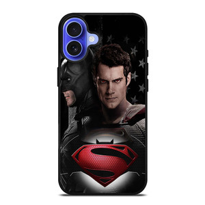 BATMAN VS SUPERMAN FACE iPhone 16 Case Cover BATMAN VS SUPERMAN FACE iPhone 16 Case Cover