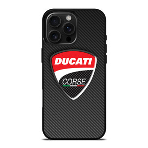 DUCATI CORSE ICON iPhone 16 Pro Max Case Cover DUCATI CORSE ICON iPhone 16 Pro Max Case Cover